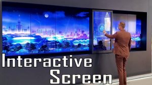 ALUGUEL de Totem Touch Screen Painel de LED e Holograma 3D para Eventos 2026