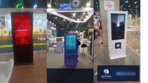 Aluguel Painel de LED de Alta Definição, Totem Touch Screen e TVs para Eventos Empresariais 2026