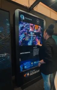 Locação de painel de led horizontal e vertical, Painel de led touch screen Hologramas para feiras e eventos de alto porte e de menor porte