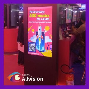 Aluguel de equipamentos para eventos de tecnologia telão de led painel de led touch screen monitor, Tvs e Holograma 3d São paulo 2026