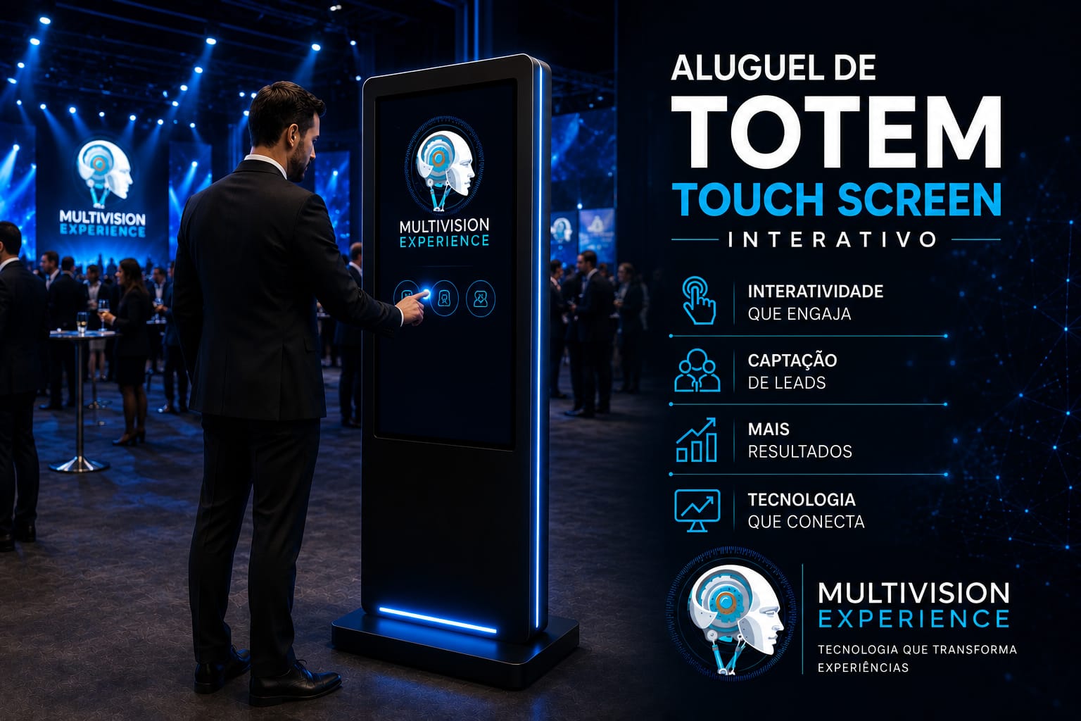 Aluguel de Totem Touch screen Interativos para Palestras, Shows e Lançamentos de Produto e de Marca em Fortaleza, Caucaia, Juazeiro do Norte, 2026
