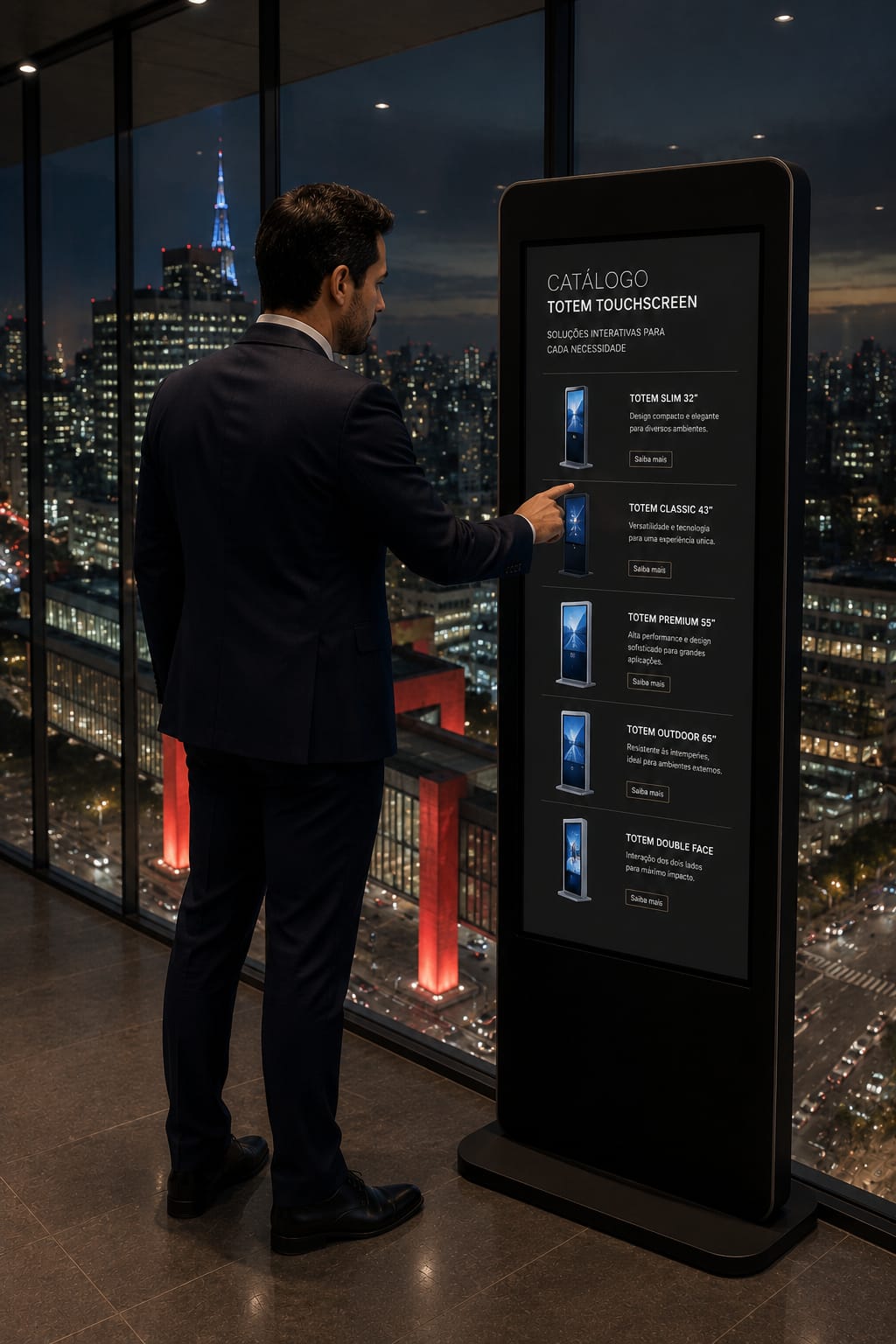 Aumente o Engajamento do Seu Evento com Aluguel de Totem Touch Screen Interativos Para Eventos Shows, e Palestras em Bahia, Salvador, Feira de Santana 2026