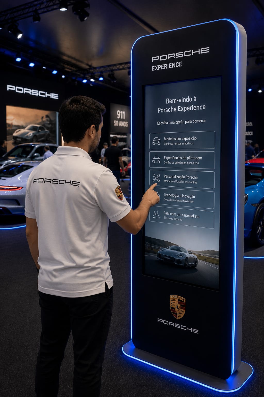 Aumente o Engajamento do Seu Evento com Aluguel de Totem Touch Screen Interativos Para Eventos Shows, e Palestras em Bahia, Salvador, Feira de Santana 2026